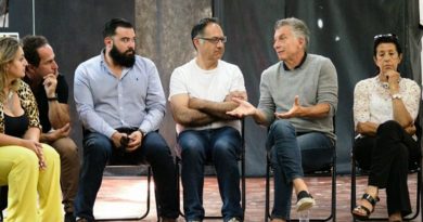Macri reapareció en una charla de dirigentes en Villa La Angostura. Macri reapareció en una charla de dirigentes en Villa La Angostura.