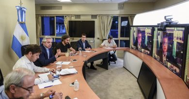 El presidente Alberto Fernández evaluó la situación en las provincias con gobernadores El presidente Alberto Fernández evaluó la situación en las provincias con gobernadores