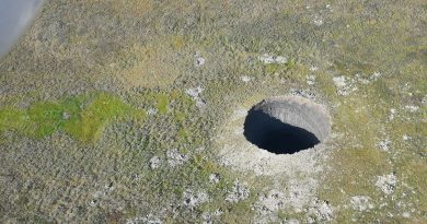 Descubren un enorme cráter en Siberia. ¿Cómo se formó? Descubren un enorme cráter en Siberia. ¿Cómo se formó?