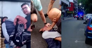 Otro arresto civil: vecinos retuvieron y golpearon a delincuente en Italia al 1000 Otro arresto civil: vecinos retuvieron y golpearon a delincuente en Italia al 1000