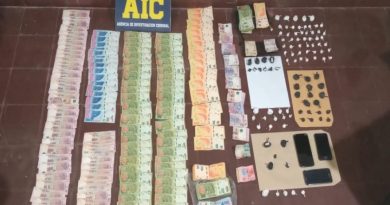 La brigada antinarcóticos de la AIC secuestró 223 gramos de cocaína y detuvo a una persona La brigada antinarcóticos de la AIC secuestró 223 gramos de cocaína y detuvo a una persona